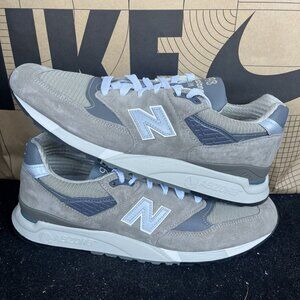 New Balance 998 Made in USA Grey Day 2023 - Grey Silver U998GR Men Size 12